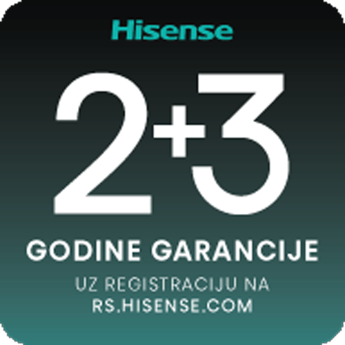 Hisense 5 godina produžene garancije