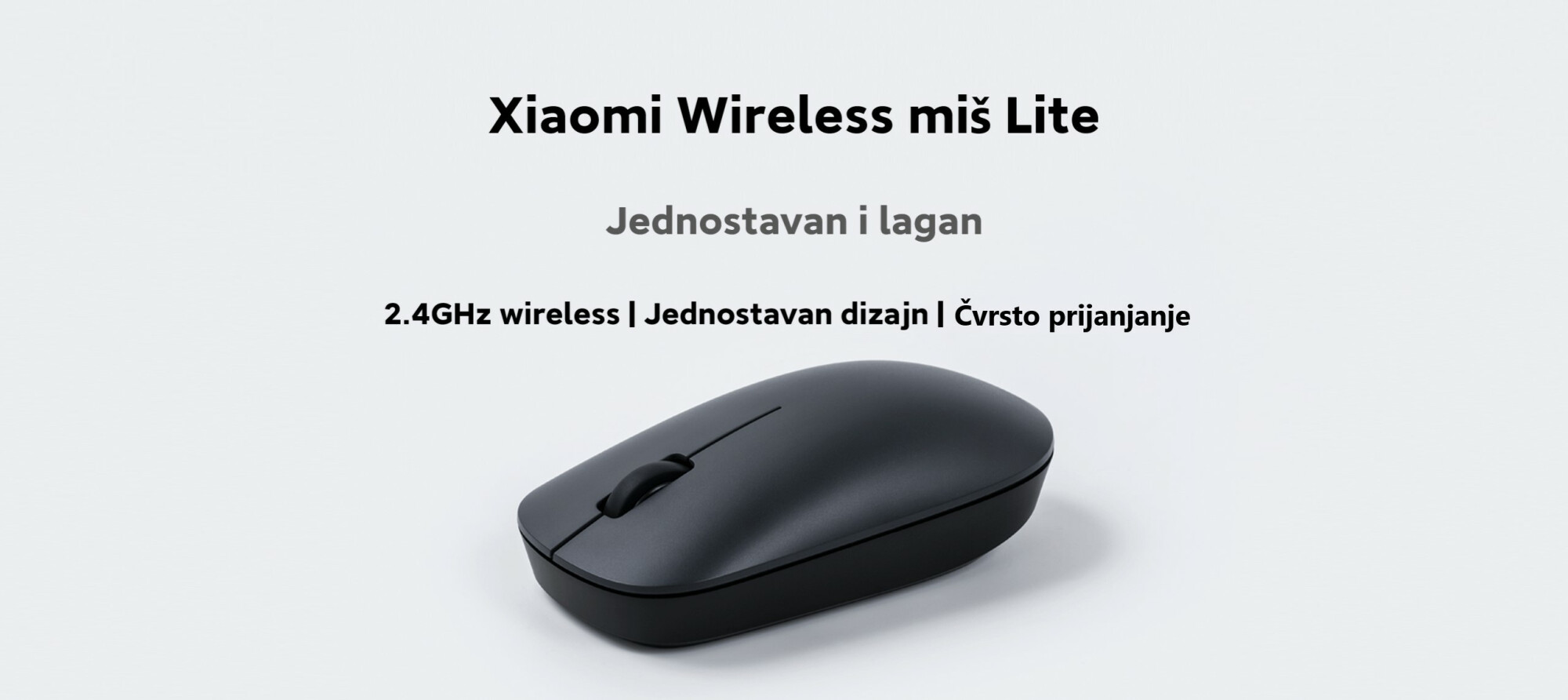 XIAOMI BHR6099GL Wireless miš Lite