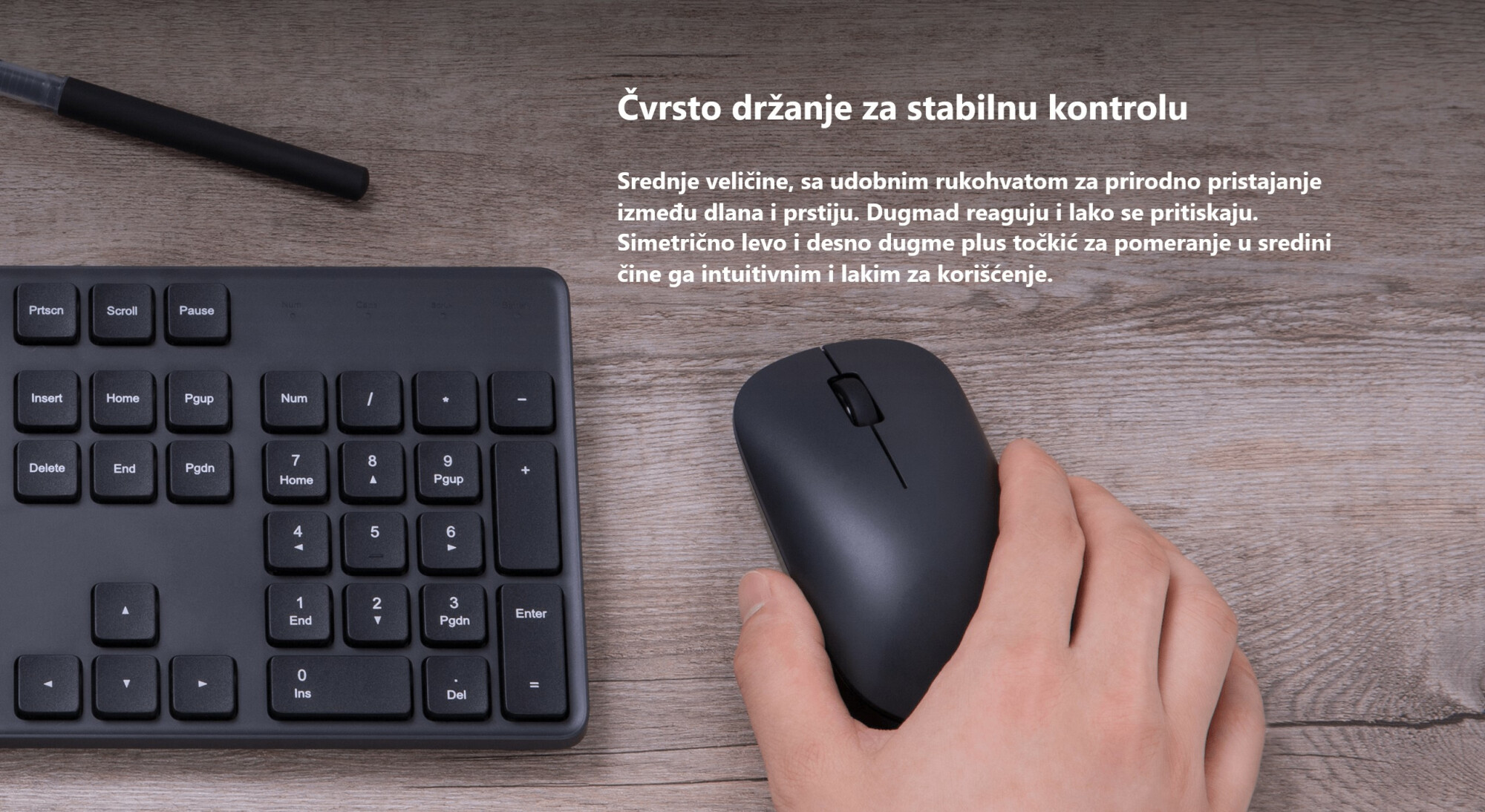 XIAOMI BHR6099GL Wireless miš Lite