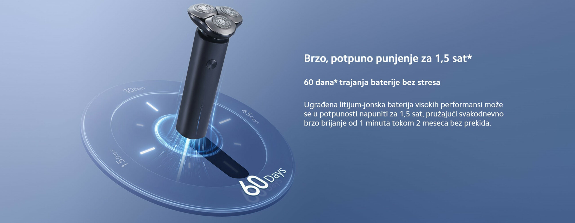 XIAOMI BHR7456EU Mi električni brijač S101 EU