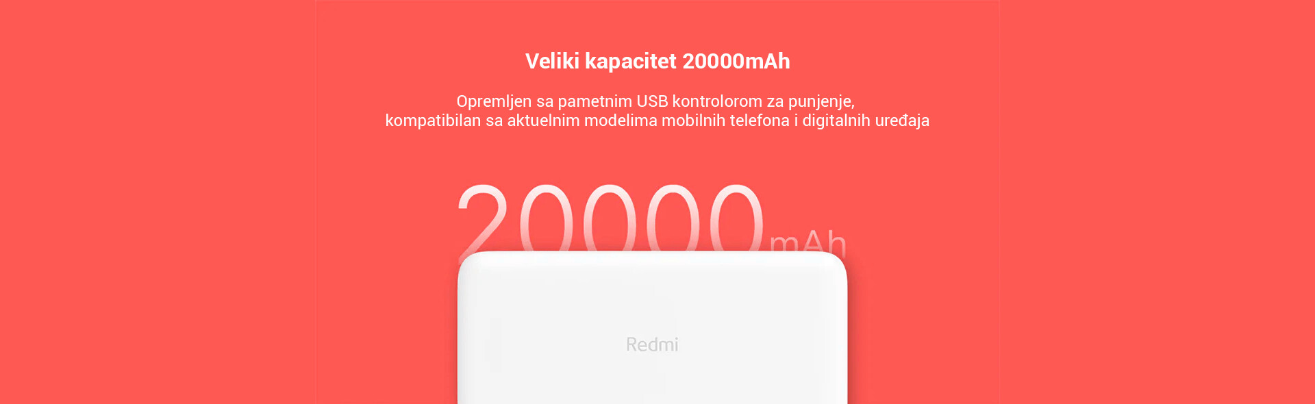 XIAOMI VXN4304GL XIAOMI 20000mAh Mi 18W Fast Charge Power Bank crni