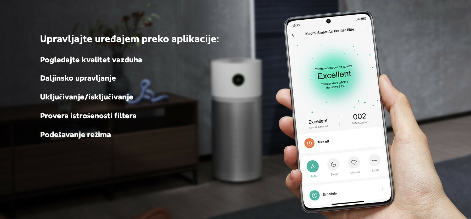 XIAOMI | BHR6359EU | Mi Smart prečišćivač vazduha Elite