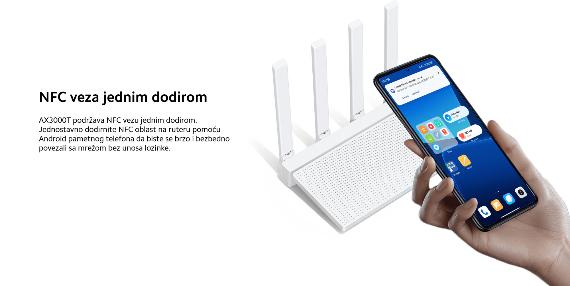 XIAOMI | AX3000T ruter | DVB4423GL