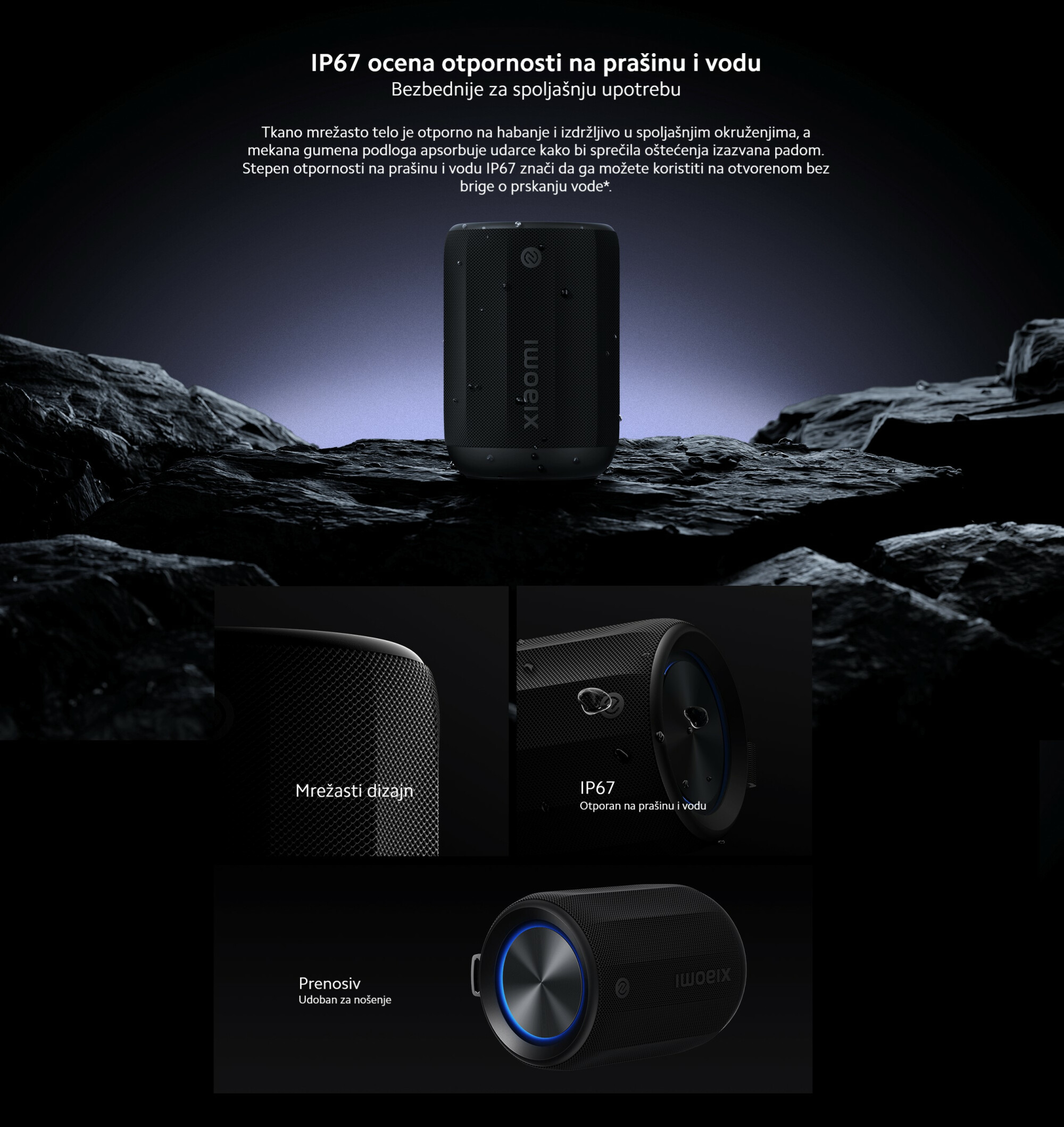 XIAOMI | Mi prenosni Bluetooth zvučnik mini | QBH4274GL
