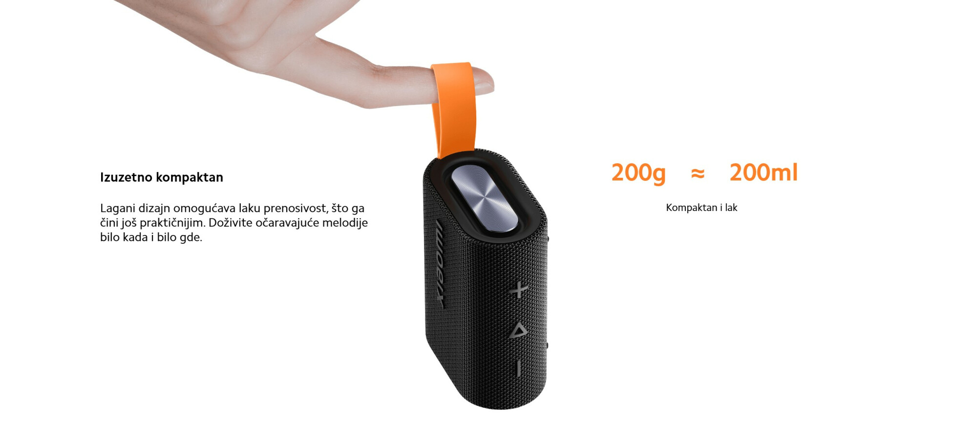 XIAOMI | Portable Bluetooth zvučnik 5W | QBH4269GL