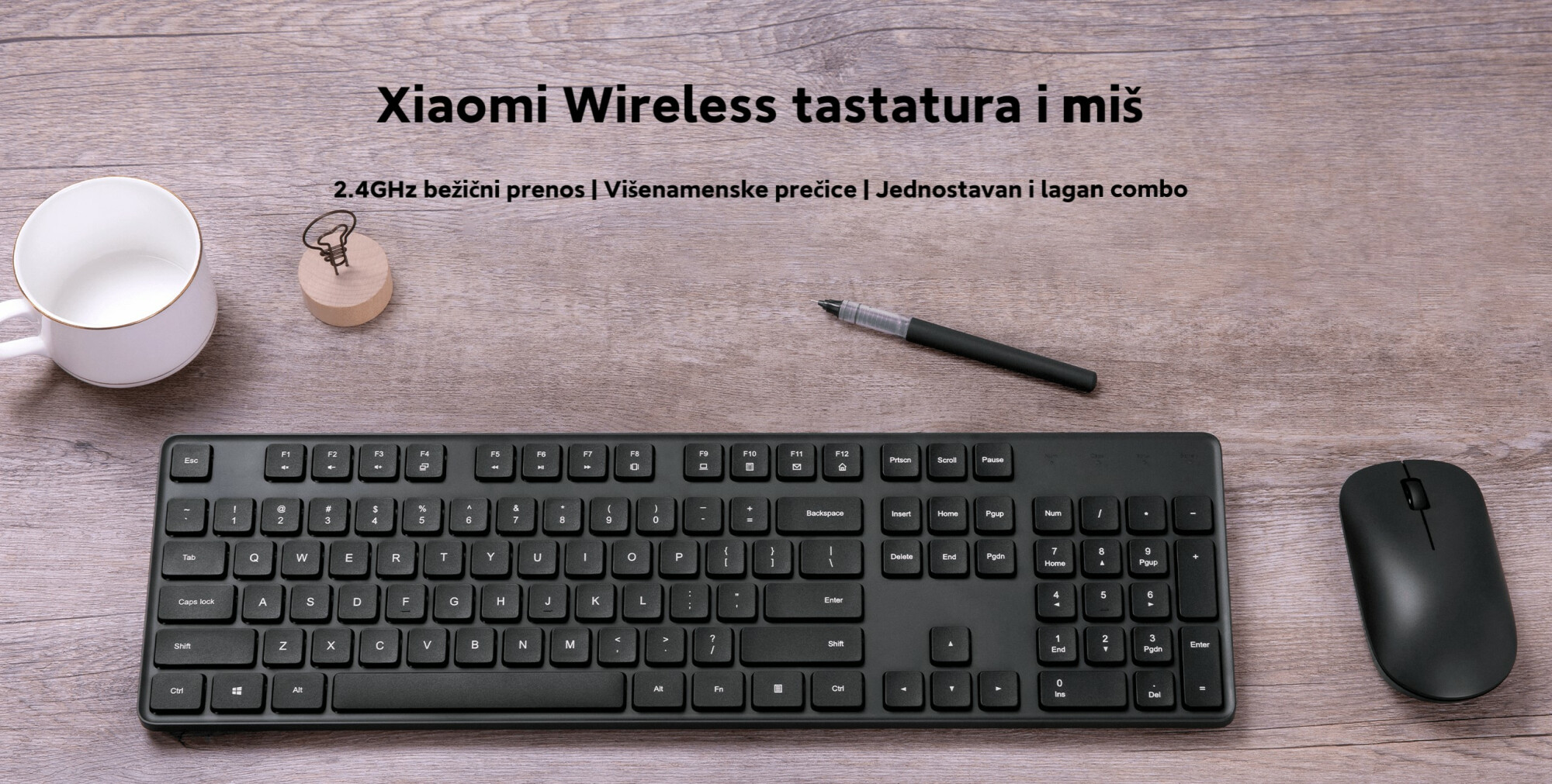 XIAOMI | Wireless tastatura i miš | BHR6100GL