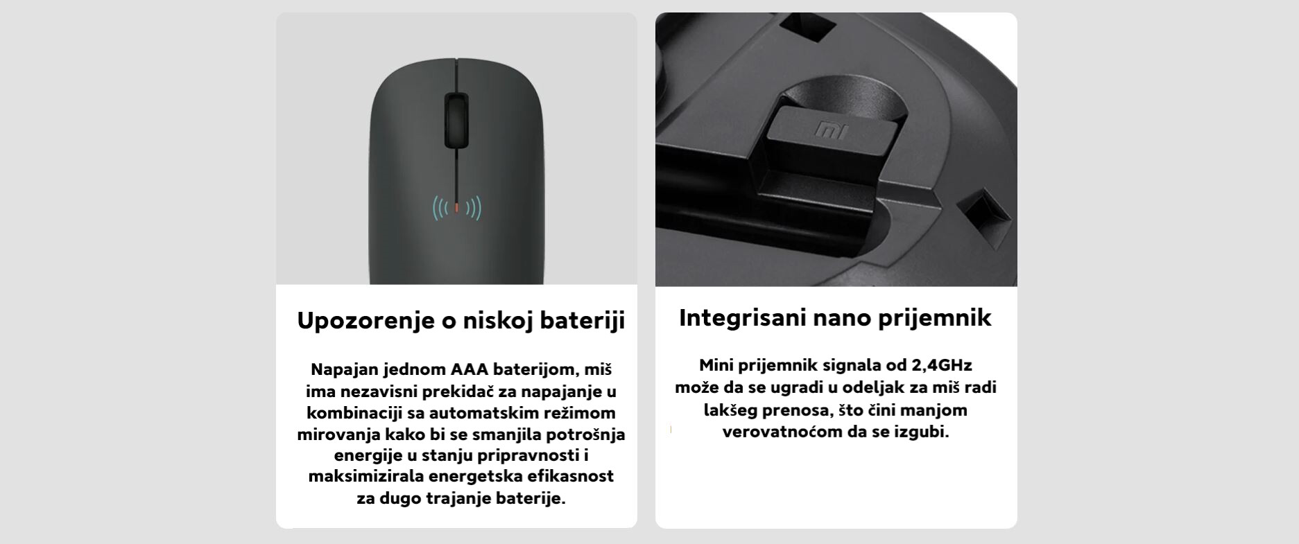 XIAOMI | Wireless tastatura i miš | BHR6100GL