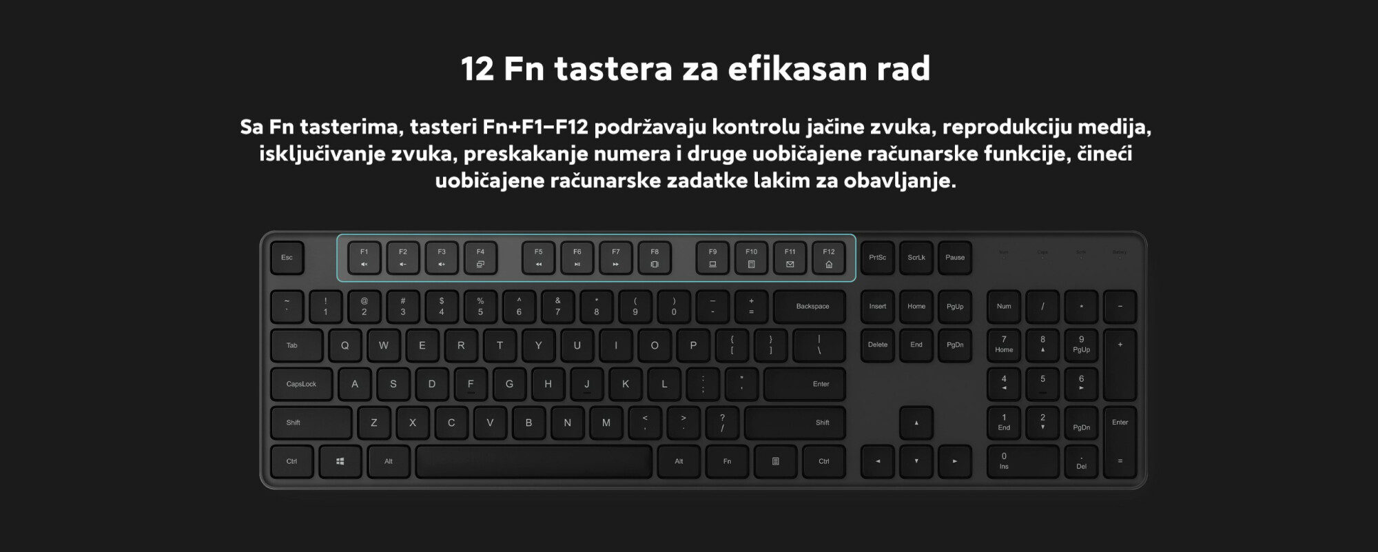XIAOMI | Wireless tastatura i miš | BHR6100GL