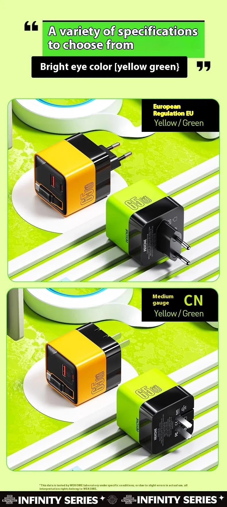 WEKOME WP-U39 Superbrzi strujni GaN punjač