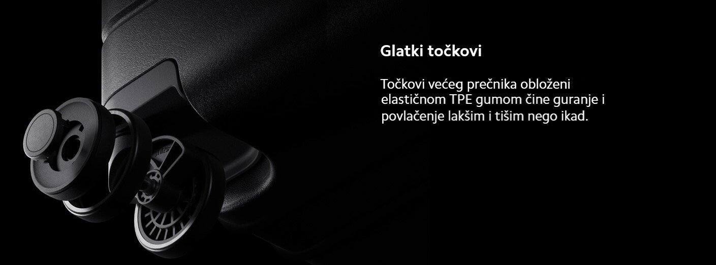 XIAOMI Luggage Classic 20 inča crni kofer