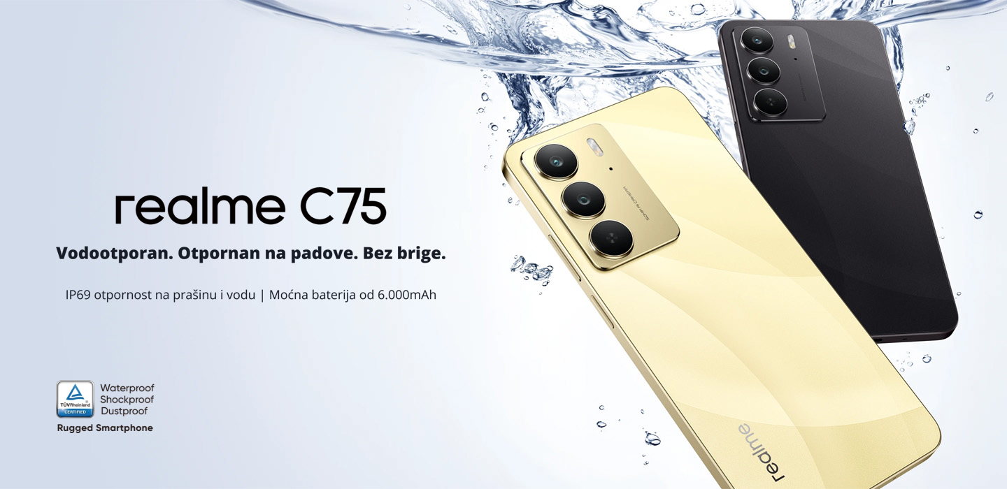 REALME C75 mobilni telefon