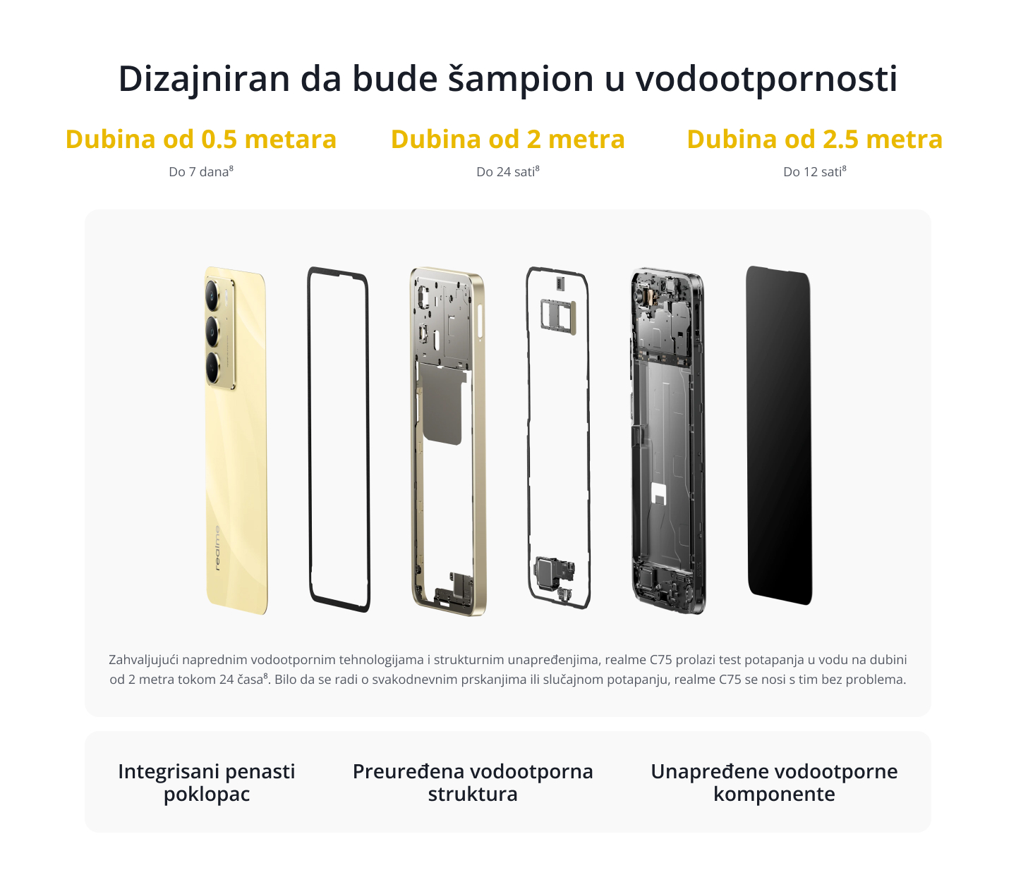 REALME C75 mobilni telefon