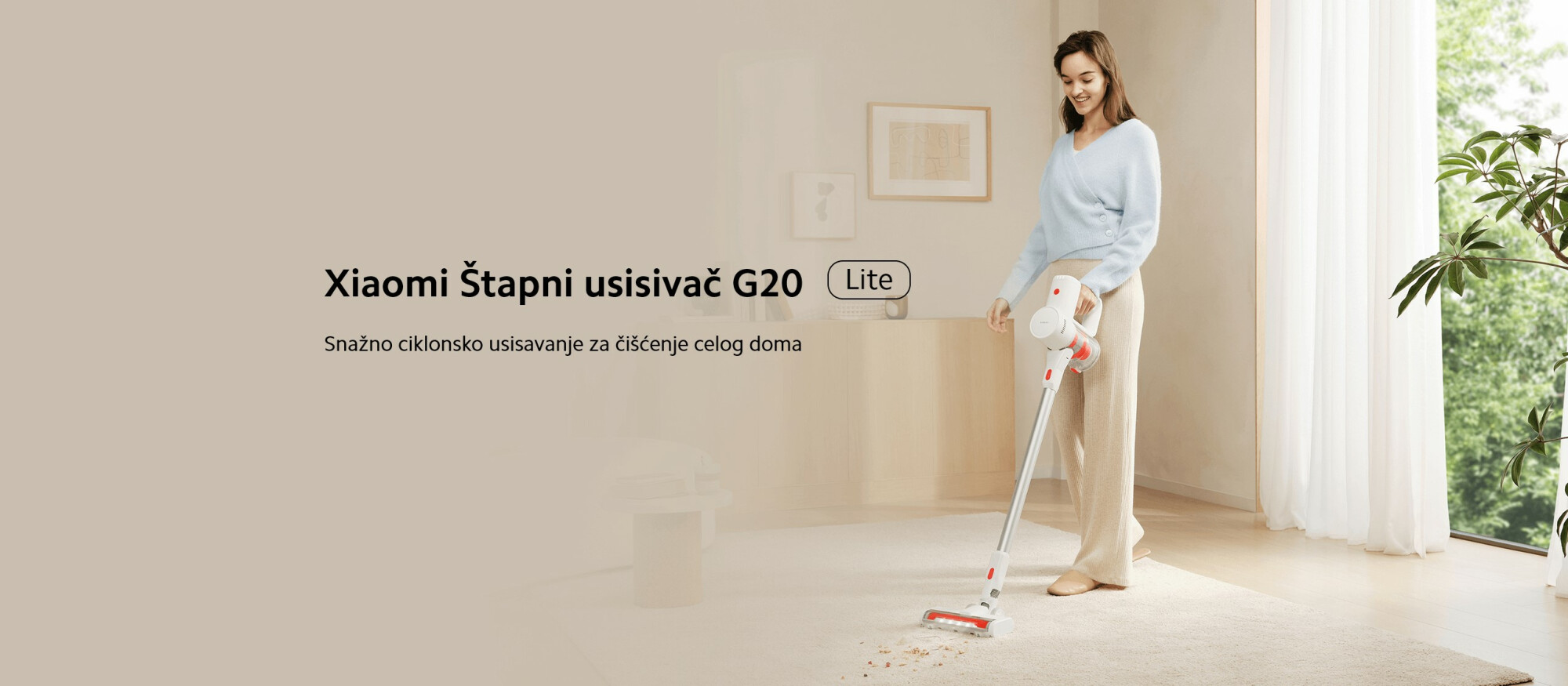 XIAOMI Štapni usisivač G20 Lite EU