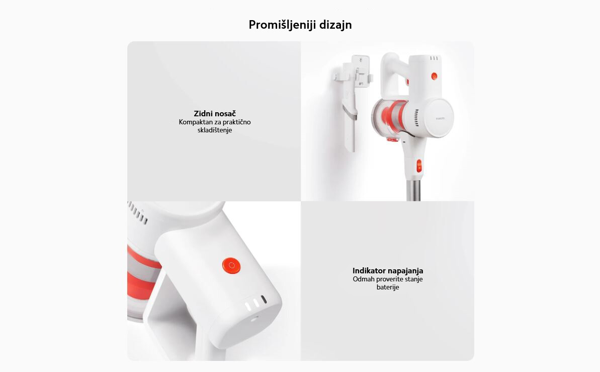 XIAOMI Štapni usisivač G20 Lite EU