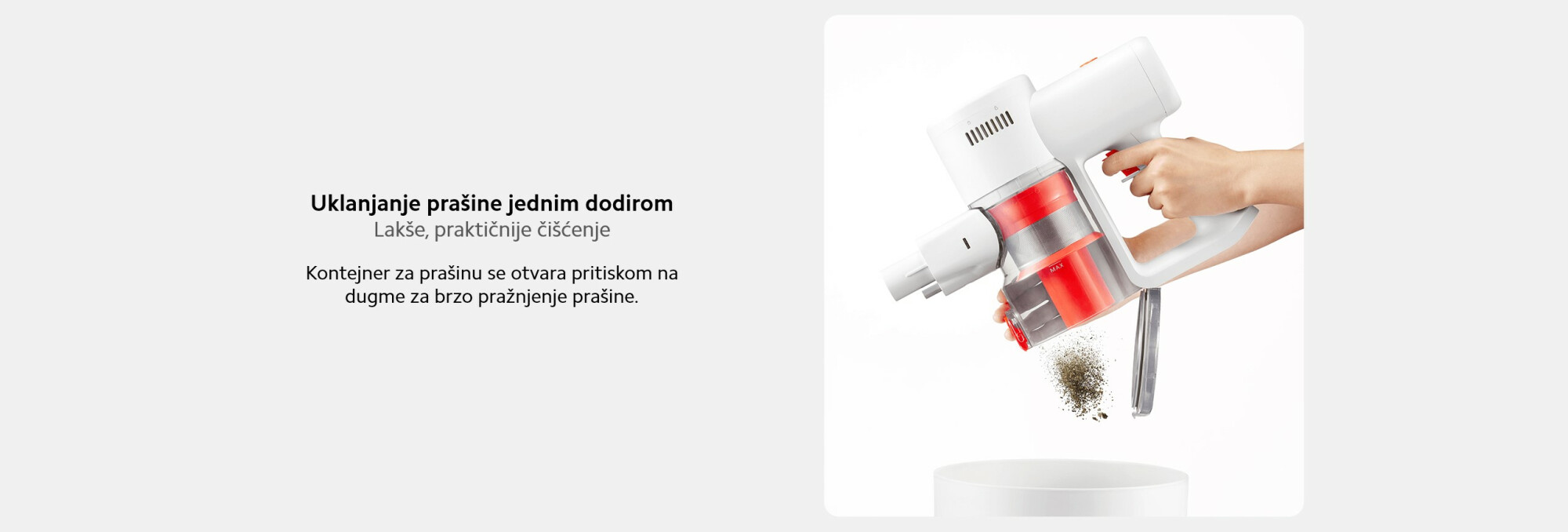 XIAOMI Štapni usisivač G20 Lite EU
