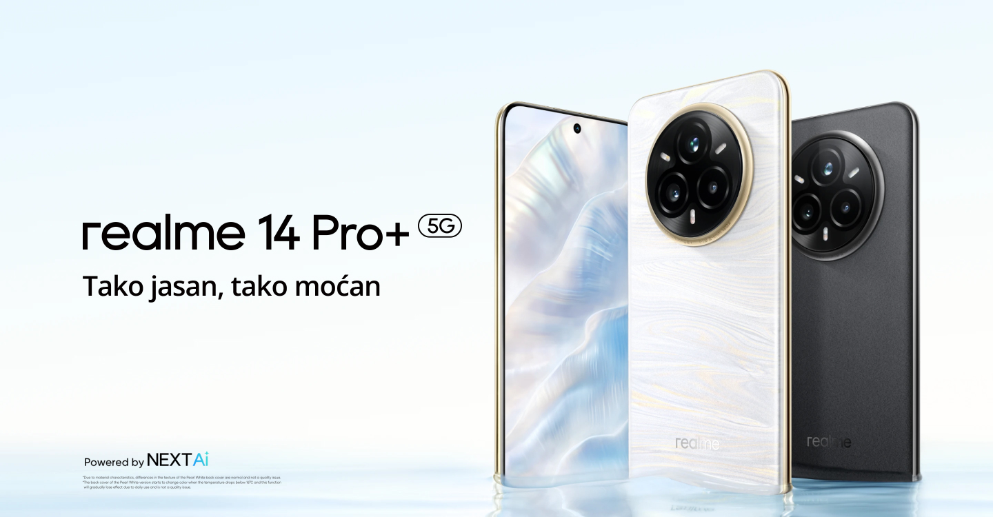 REALME 14 Pro+ 5G mobilni telefon