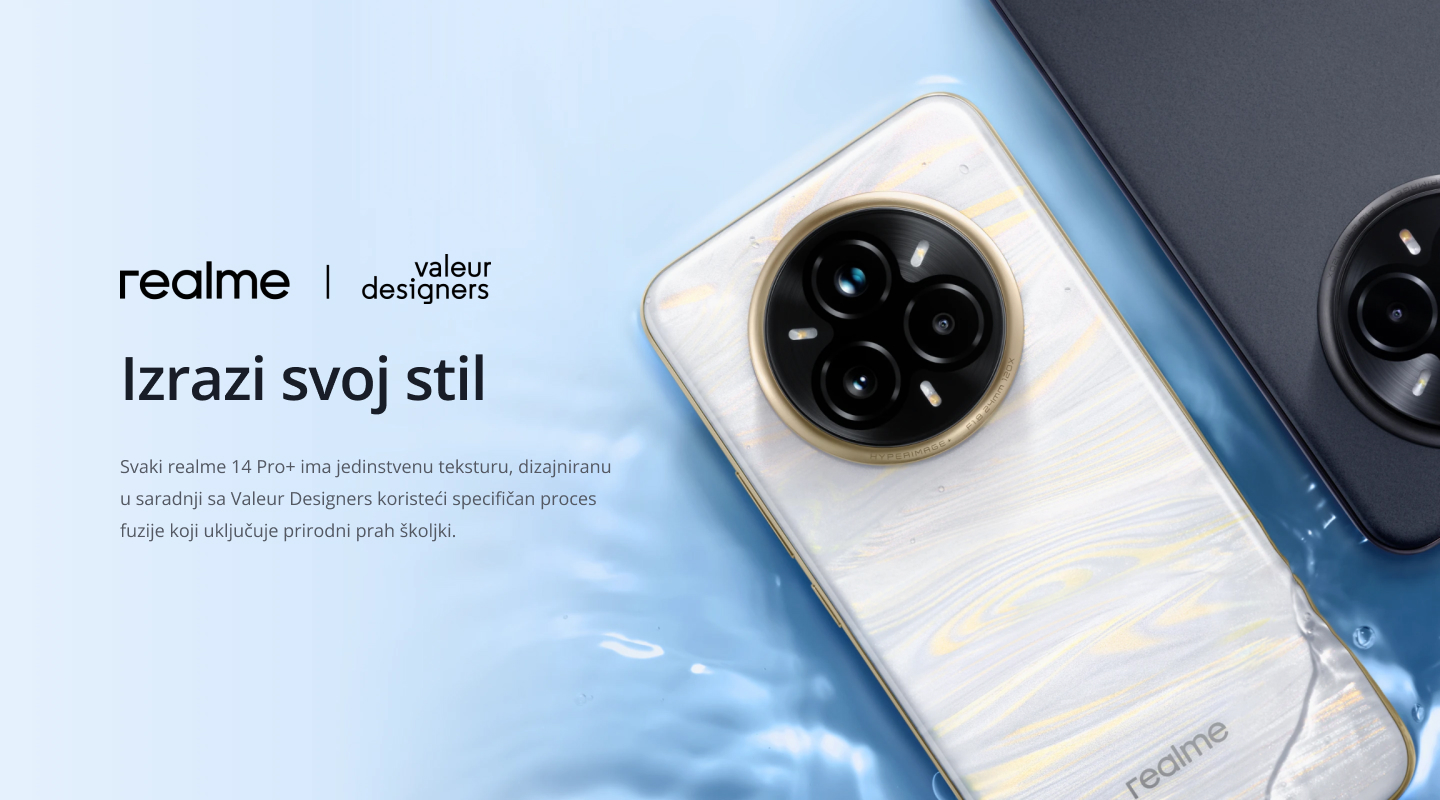 REALME 14 Pro+ 5G mobilni telefon