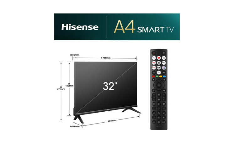 Hisense 32 inča 32A4N HD Smart TV