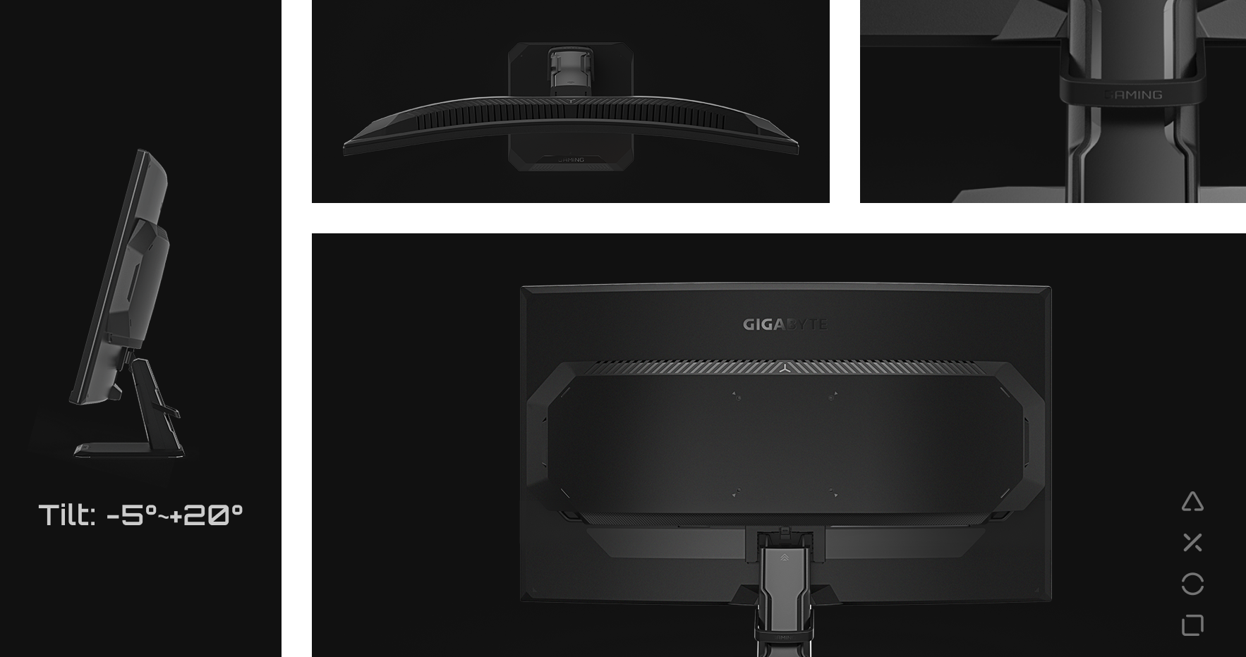 Gigabyte 27 inča GS27FC Gaming Monitor