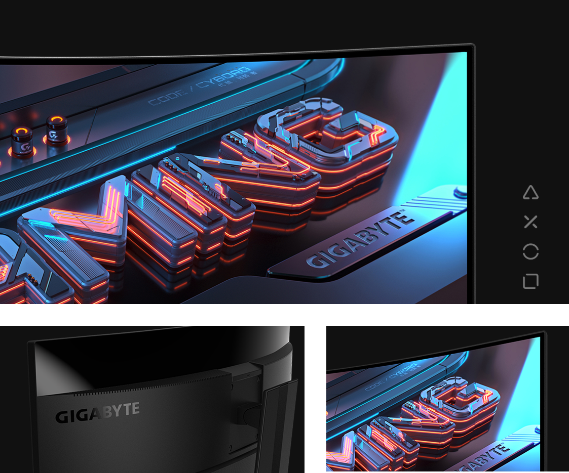 Gigabyte 34 inča G34WQCP Gaming Monitor