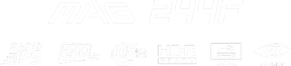 MSI 24 inča MAG 244F gaming monitor