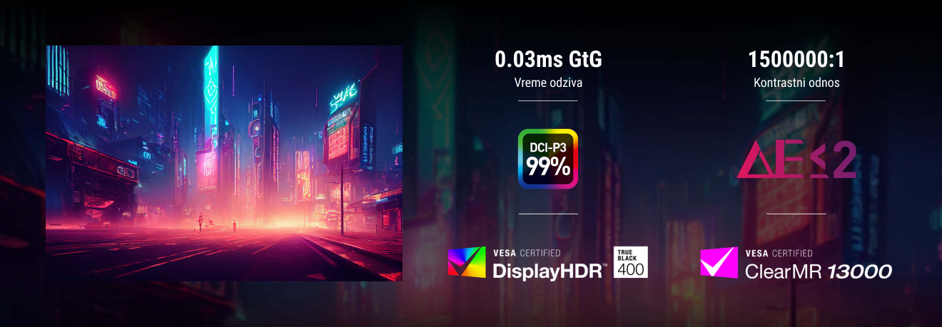 MSI 27 inča MAG 271QP QD-OLED X24 gaming monitor