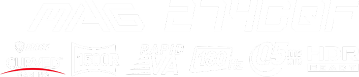 MSI 27 inča MAG 274CQF zakrivljeni gaming monitor