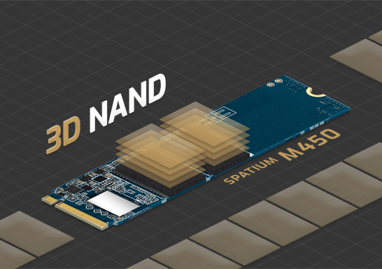 MSI SPATIUM M450 PCIe 4.0 NVMe M.2 500GB SSD