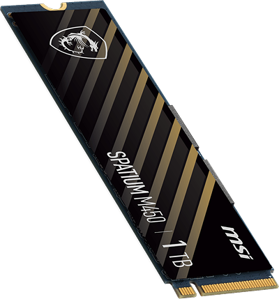 MSI SPATIUM M450 PCIe 4.0 NVMe M.2 500GB SSD