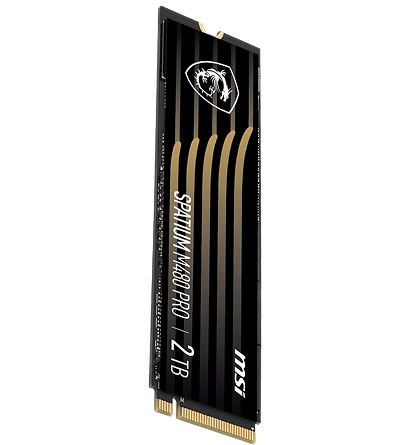 MSI SPATIUM M480 PRO PCIe 4.0 NVMe M.2 1TB SSD