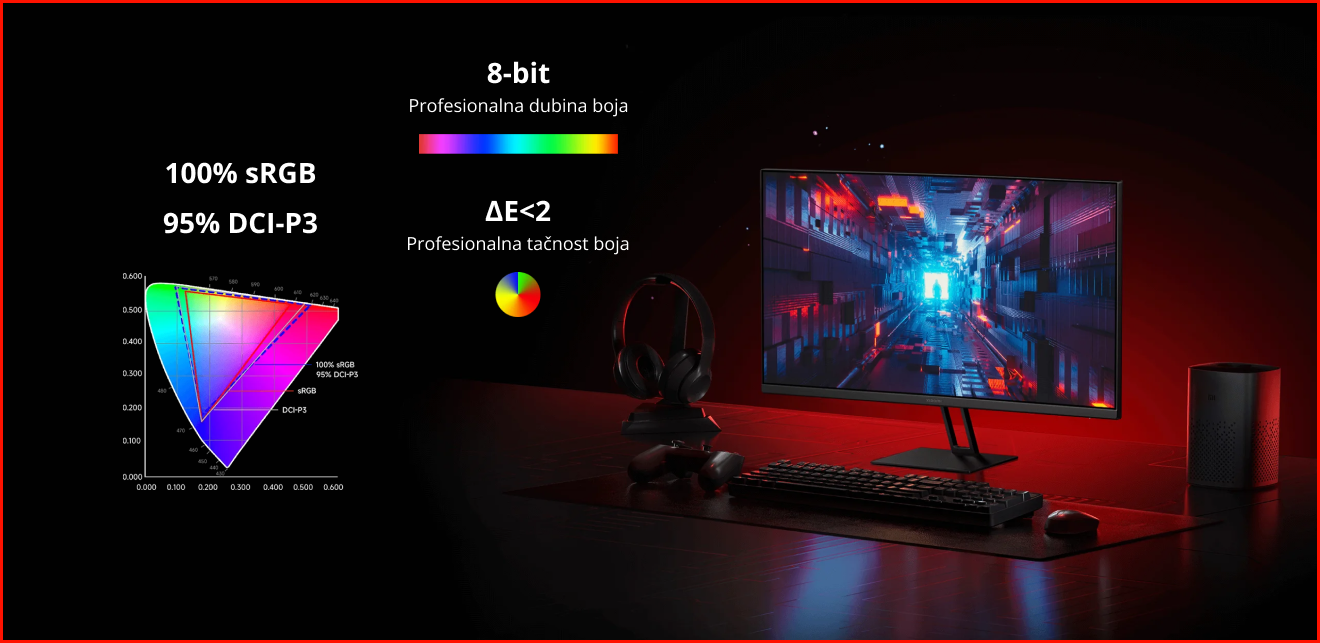 Xiaomi 27 inča 2K gaming monitor G27Qi