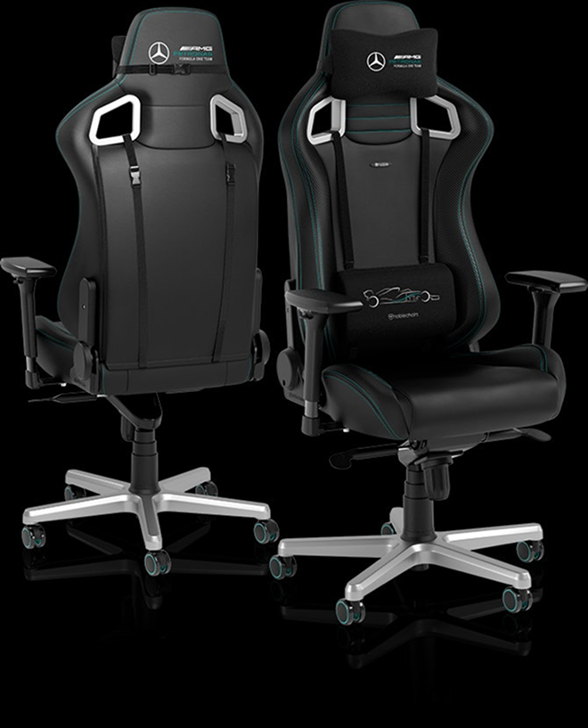 Noblechairs EPIC Mercedes AMG Petronas F1 Team Edition gaming stolica