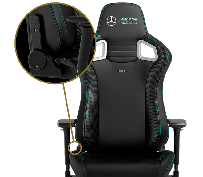 Noblechairs EPIC Mercedes AMG Petronas F1 Team Edition gaming stolica