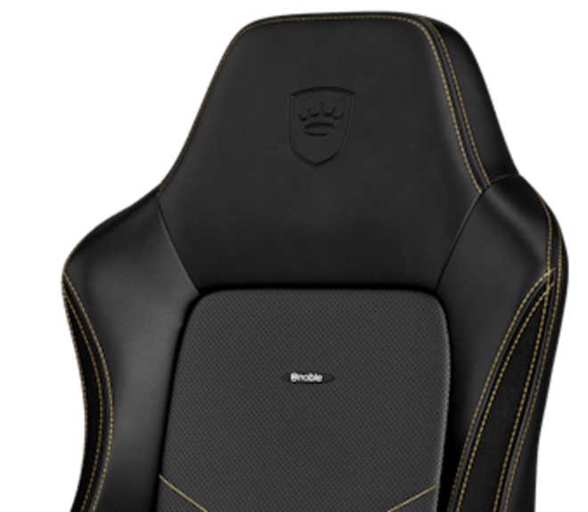 Noblechairs HERO gaming stolica (crno-zlatna)