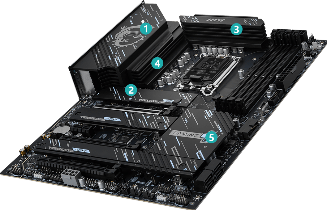 MSI Z890 GAMING PLUS WIFI matična ploča