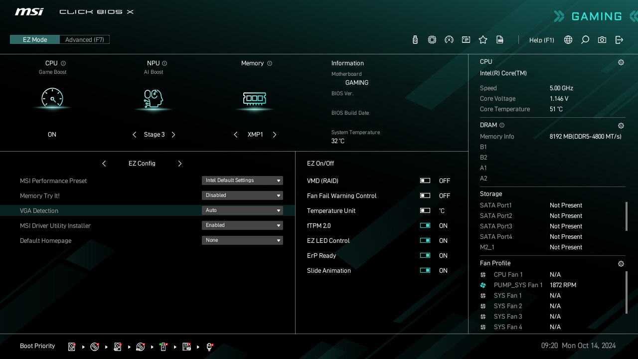 MSI Z890 GAMING PLUS WIFI matična ploča