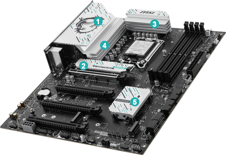 MSI B860 GAMING PLUS WIFI matična ploča