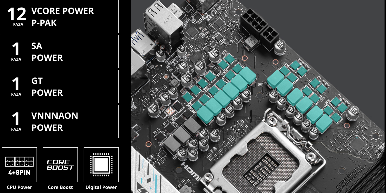 MSI B860 GAMING PLUS WIFI matična ploča