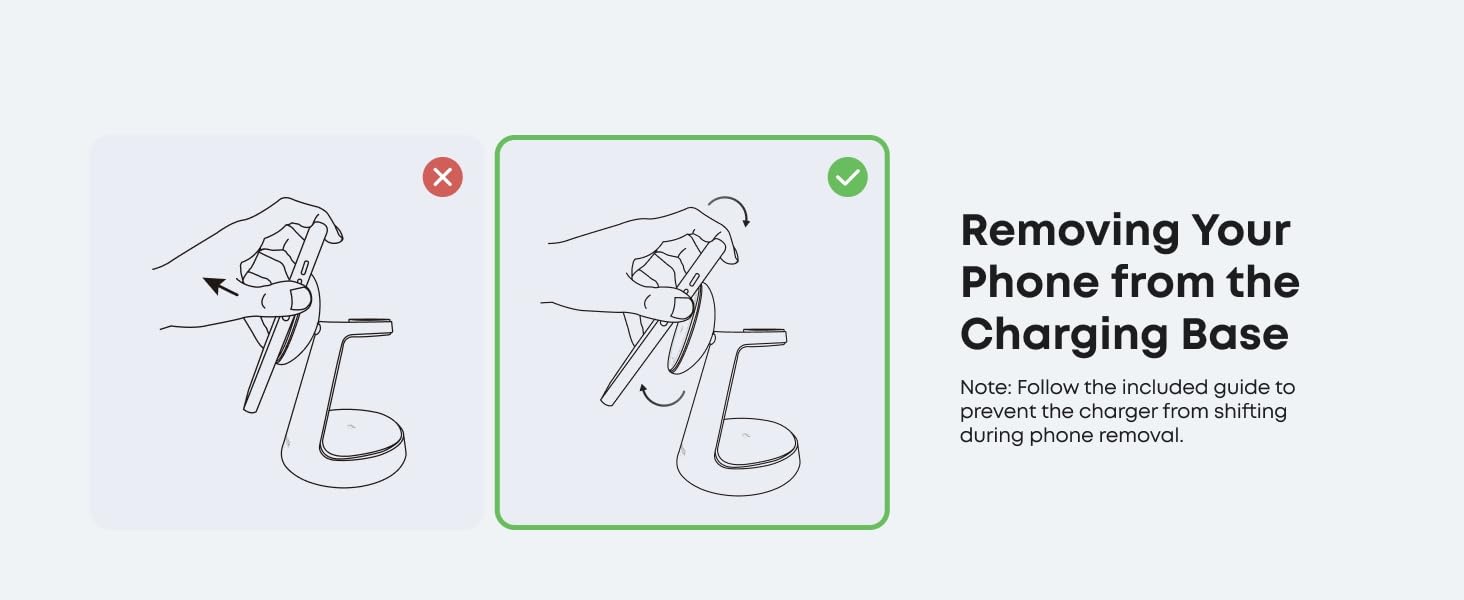 Anker MagGo Wireless Charging Station 3-in-1, Dock Stand cable and charger bundle