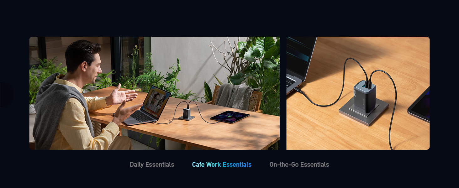 Anker Prime Charger 100W, 3 Ports, GaNPrime