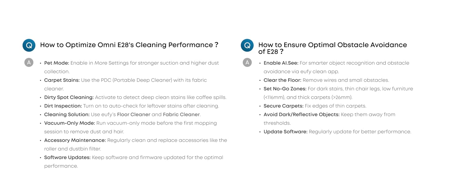 eufy Omni E28 Robot Vacuum