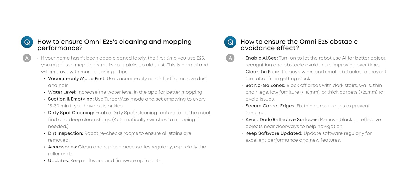 eufy Omni E25 Robot Vacuum