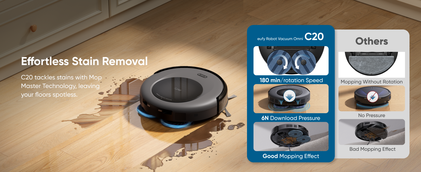 eufy Robot Vacuum Omni C20