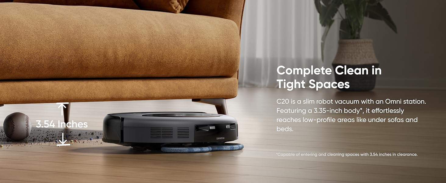 eufy Robot Vacuum Omni C20