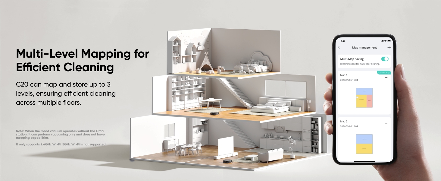 eufy Robot Vacuum Omni C20