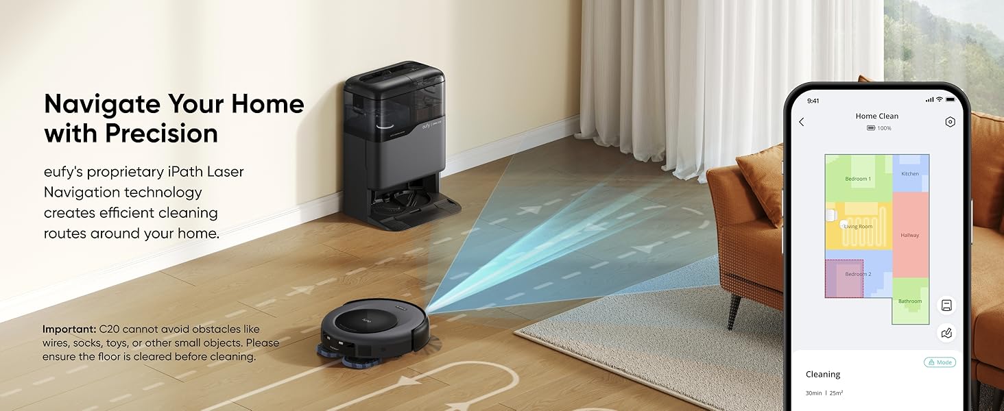 eufy Robot Vacuum Omni C20