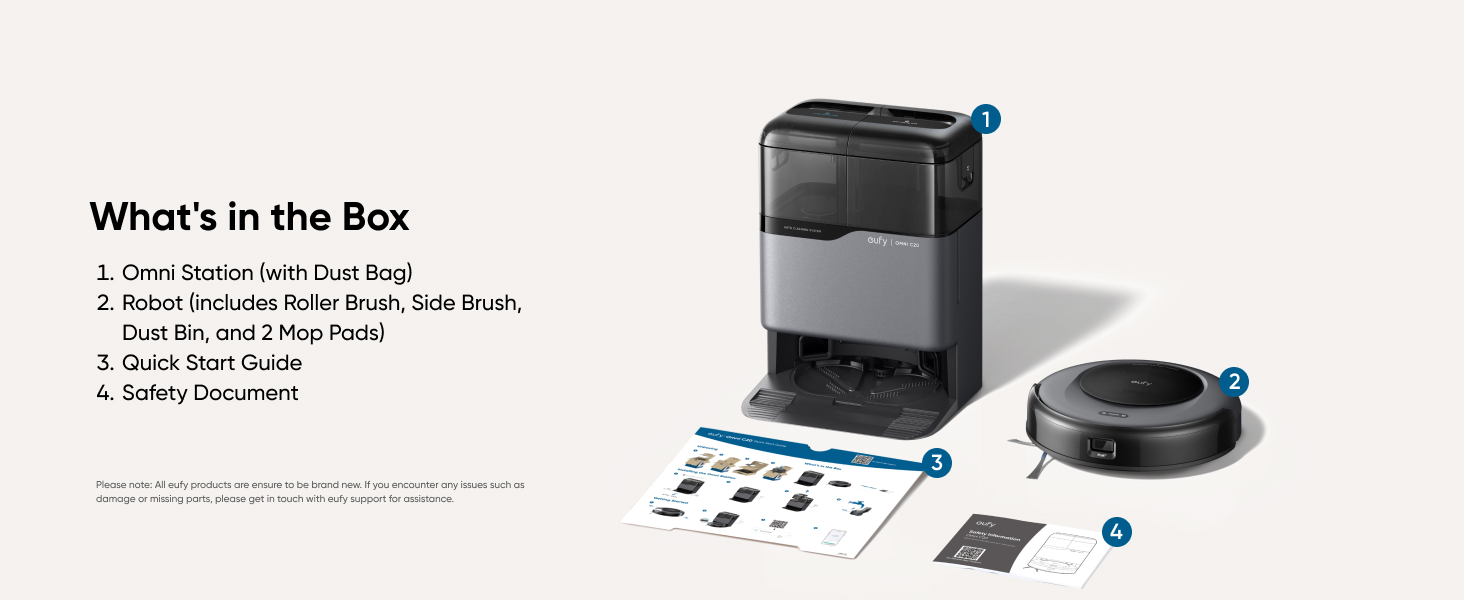 eufy Robot Vacuum Omni C20