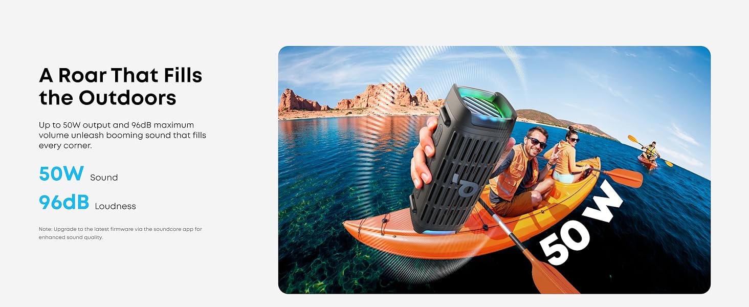 Soundcore Boom 3i 50W prenosni bluetooth IP68 zvučnik