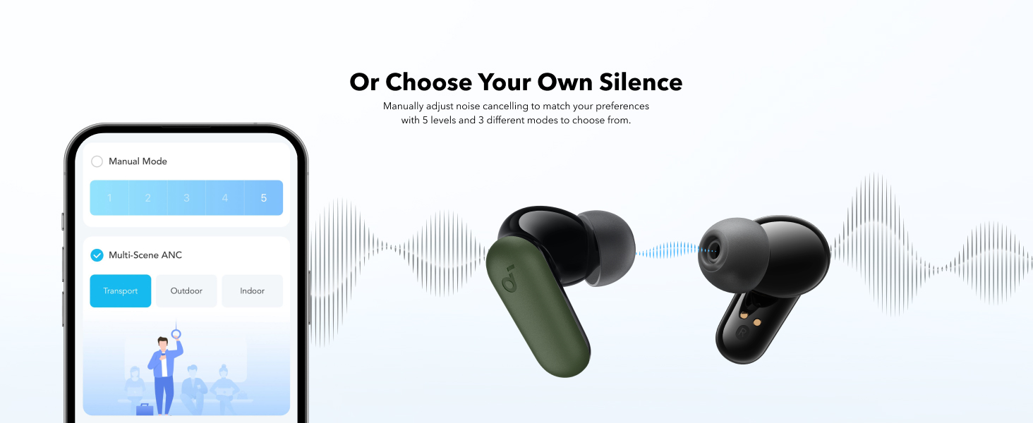 Soundcore P30i TWS BT bubice sa mikrofonom