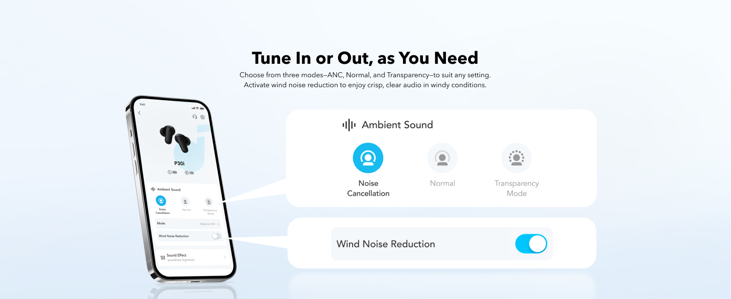 Soundcore P30i TWS BT bubice sa mikrofonom